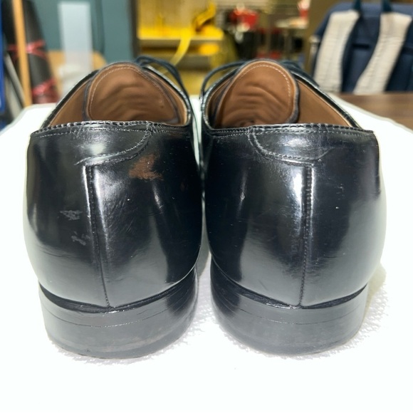 Johnston & Murphy Optima Men's Black Cap Toe Oxford Shoes Size 11D - Picture 4 of 11